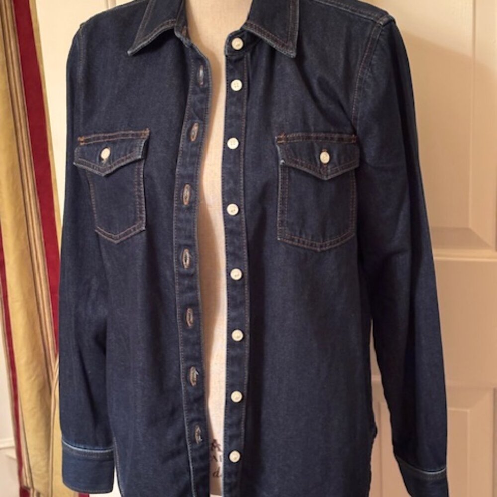 Ann Taylor Weekend Collection Patch Pocket Denim … - image 6